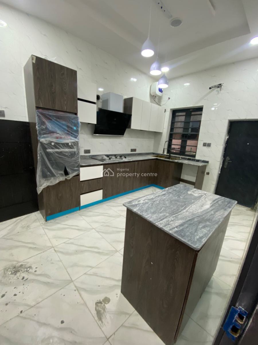 Serviced Bran New 4 Bedrooms Semi Detached Duplex with Bq, Orchid Road, Lekki Phase 2, Lekki, Lagos, Semi-detached Duplex for Rent