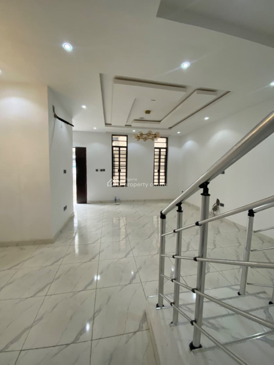 Serviced Bran New 4 Bedrooms Semi Detached Duplex with Bq, Orchid Road, Lekki Phase 2, Lekki, Lagos, Semi-detached Duplex for Rent