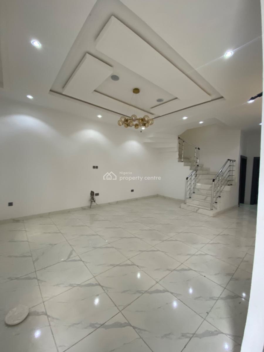 Serviced Bran New 4 Bedrooms Semi Detached Duplex with Bq, Orchid Road, Lekki Phase 2, Lekki, Lagos, Semi-detached Duplex for Rent