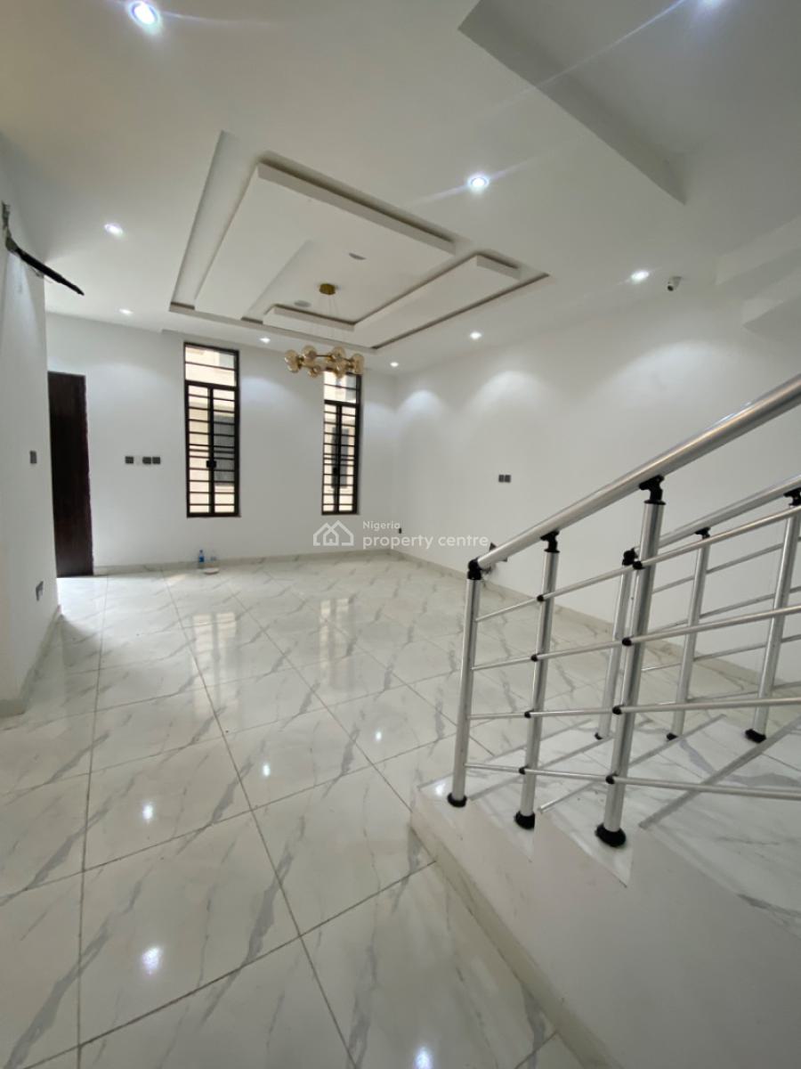 Serviced Bran New 4 Bedrooms Semi Detached Duplex with Bq, Orchid Road, Lekki Phase 2, Lekki, Lagos, Semi-detached Duplex for Rent