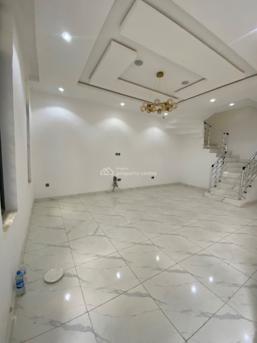 Serviced Bran New 4 Bedrooms Semi Detached Duplex with Bq, Orchid Road, Lekki Phase 2, Lekki, Lagos, Semi-detached Duplex for Rent