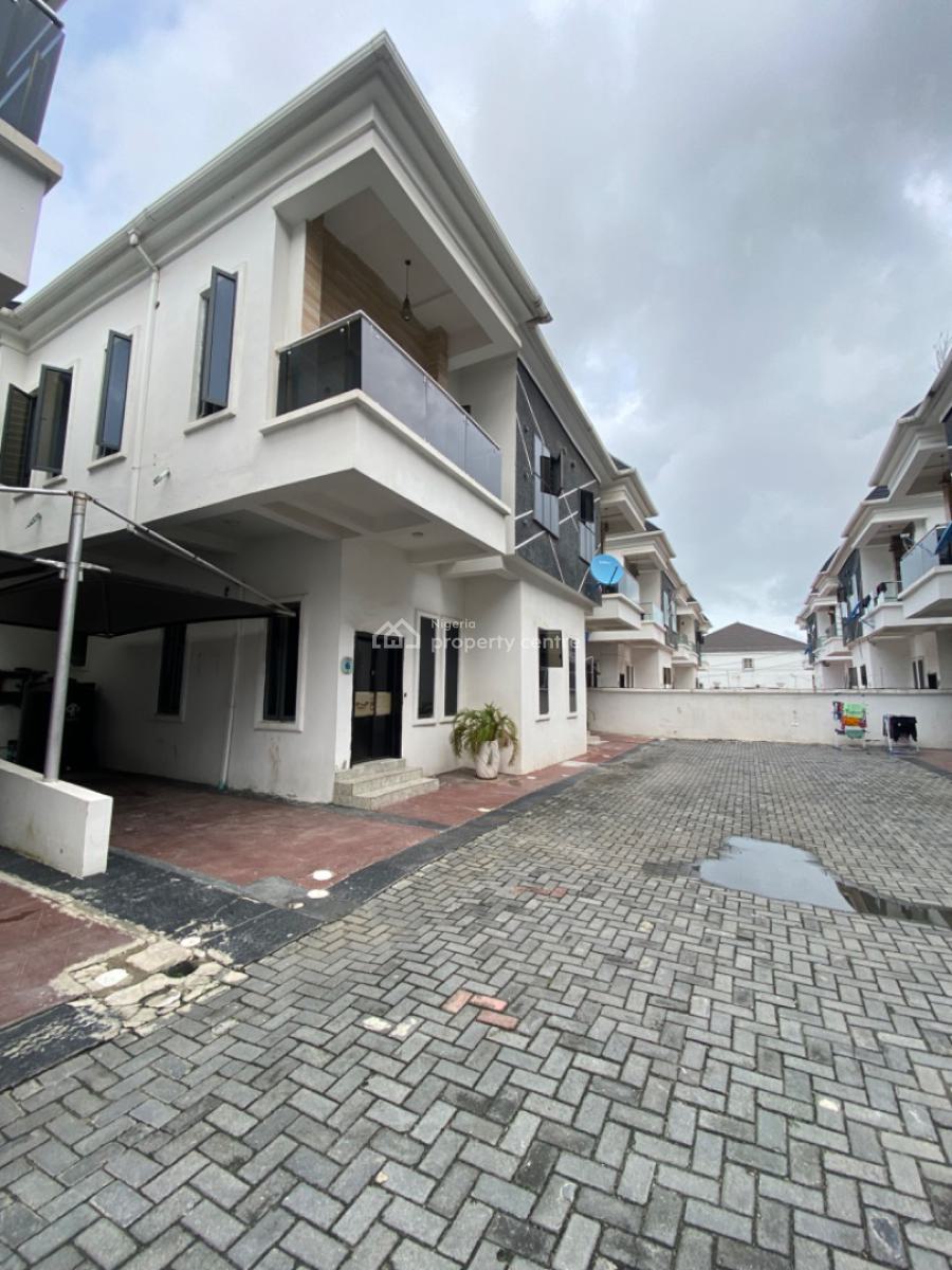 a Well Maintained 4 Bedrooms Terrace Duplex/ Serviced, Orchid Road, Lekki Phase 2, Lekki, Lagos, Terraced Duplex for Rent