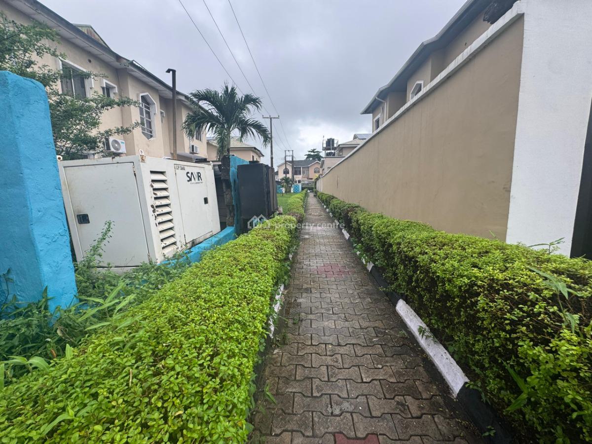 Clean 4 Bedroom Semi Detached Duplex with Mini Flat Detached Bq, Inside Oba Adeyinka Oyekan Estate, Lekki Phase 1, Lekki, Lagos, Semi-detached Duplex for Sale
