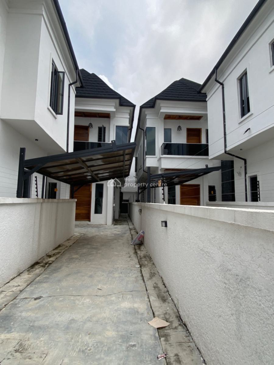 Brand New 4 Bedrooms Semi Detached Duplex with Bq, Orchid Road, Lekki Phase 2, Lekki, Lagos, Semi-detached Duplex for Rent
