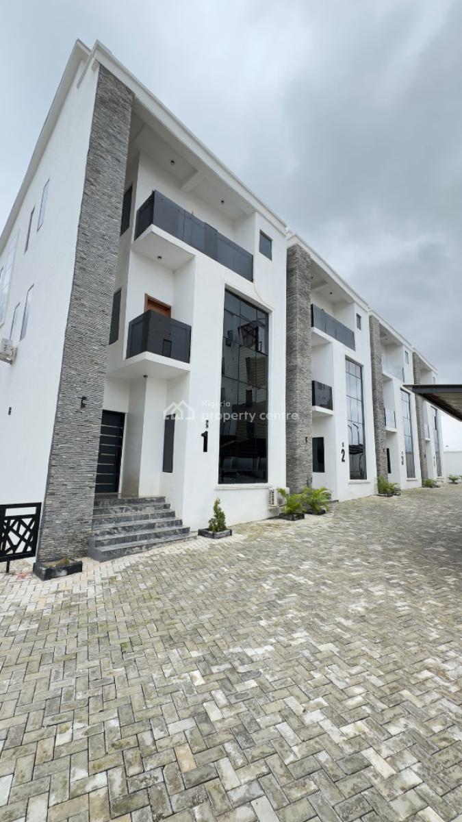 Newly Built 4 Bedroom Terraced Duplex + Bq & Pool, Gilmore, Jahi, Abuja, Terraced Duplex for Rent