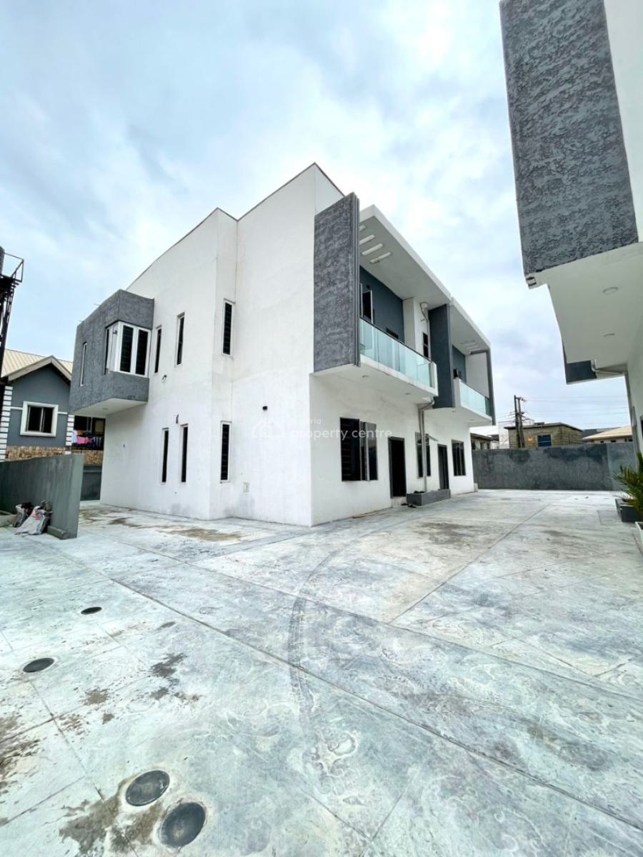 4 Bedroom Semi-detached Duplex in a Secure Environment, Ologolo, Lekki, Lagos, House for Sale