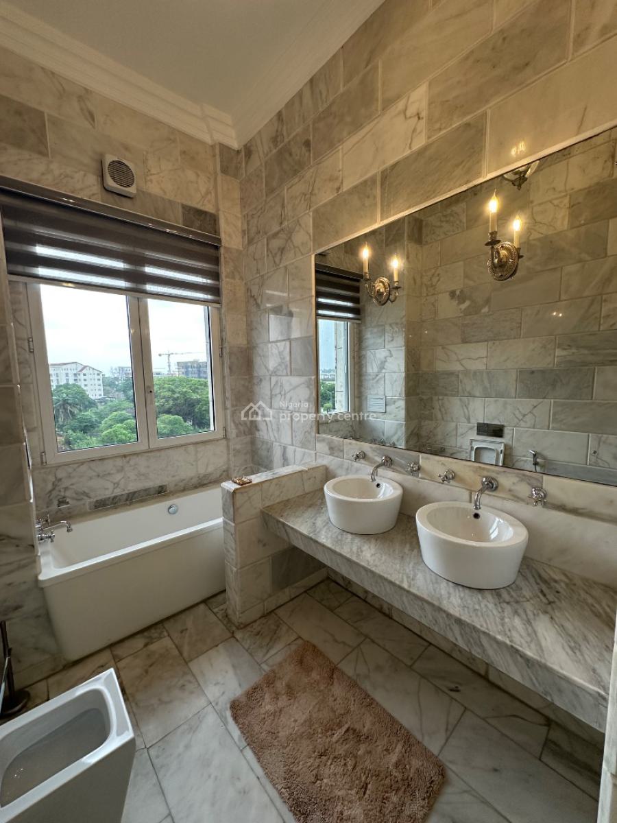 Luxury 3 Bedroom Apartment with a Bq, Gerrard Road, Old Ikoyi, Ikoyi, Lagos, Flat / Apartment for Rent