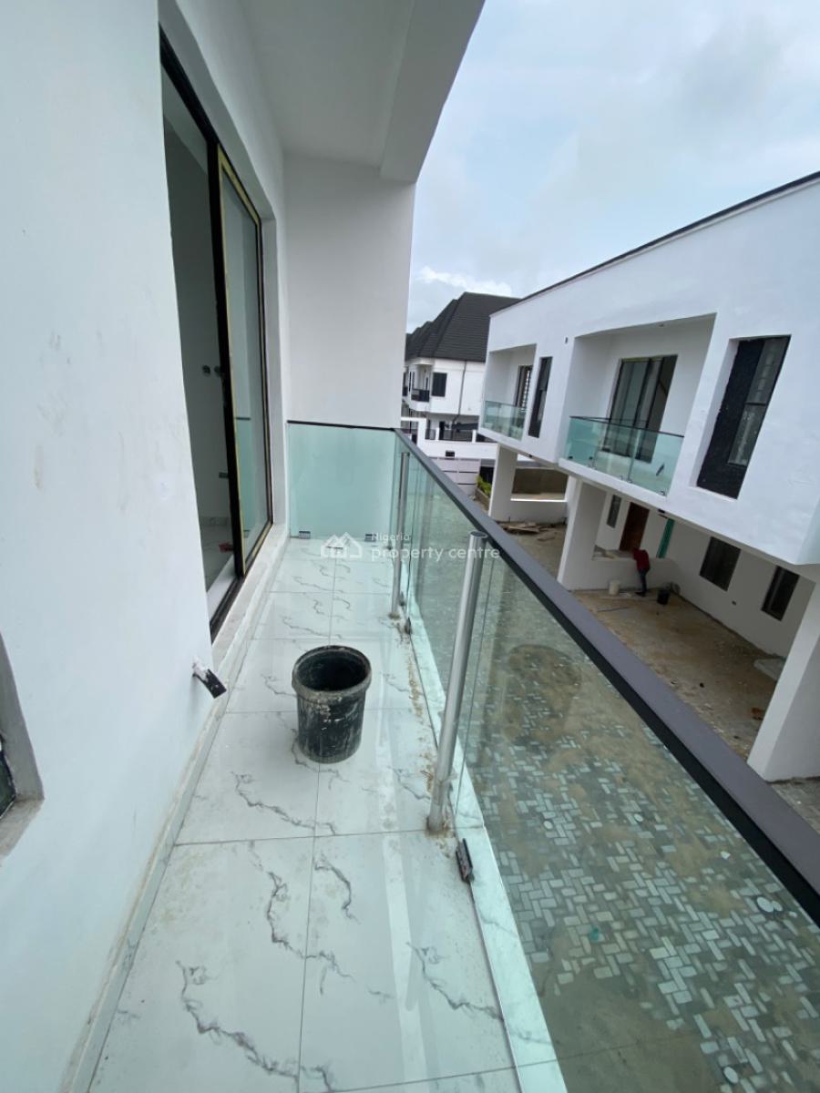 Bran New Contemporary 4 Bedrooms Terraced Duplex, Serviced Estate, Orchid Road, Lekki Phase 2, Lekki, Lagos, Terraced Duplex for Sale