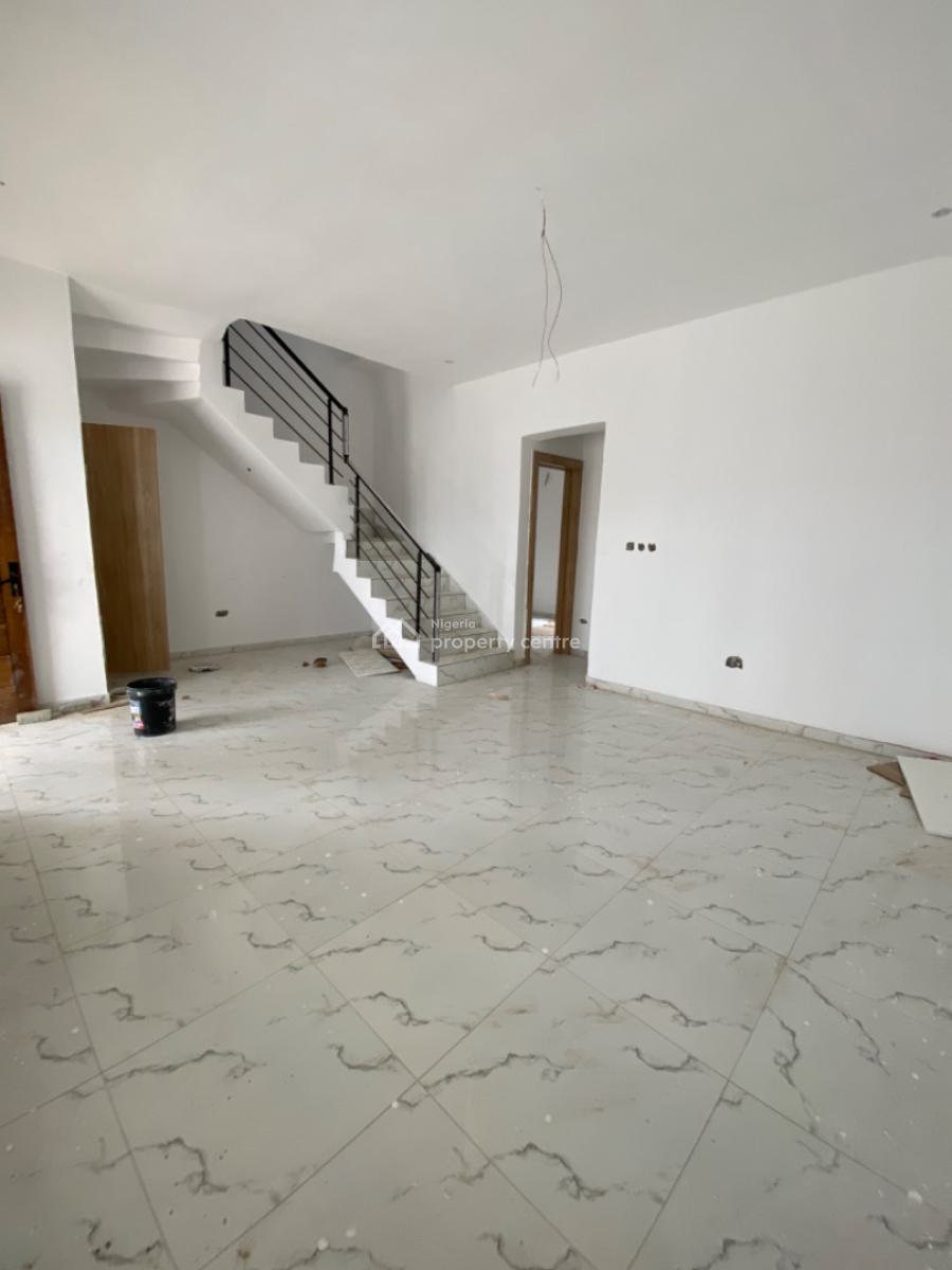 Bran New Contemporary 4 Bedrooms Terraced Duplex, Serviced Estate, Orchid Road, Lekki Phase 2, Lekki, Lagos, Terraced Duplex for Sale