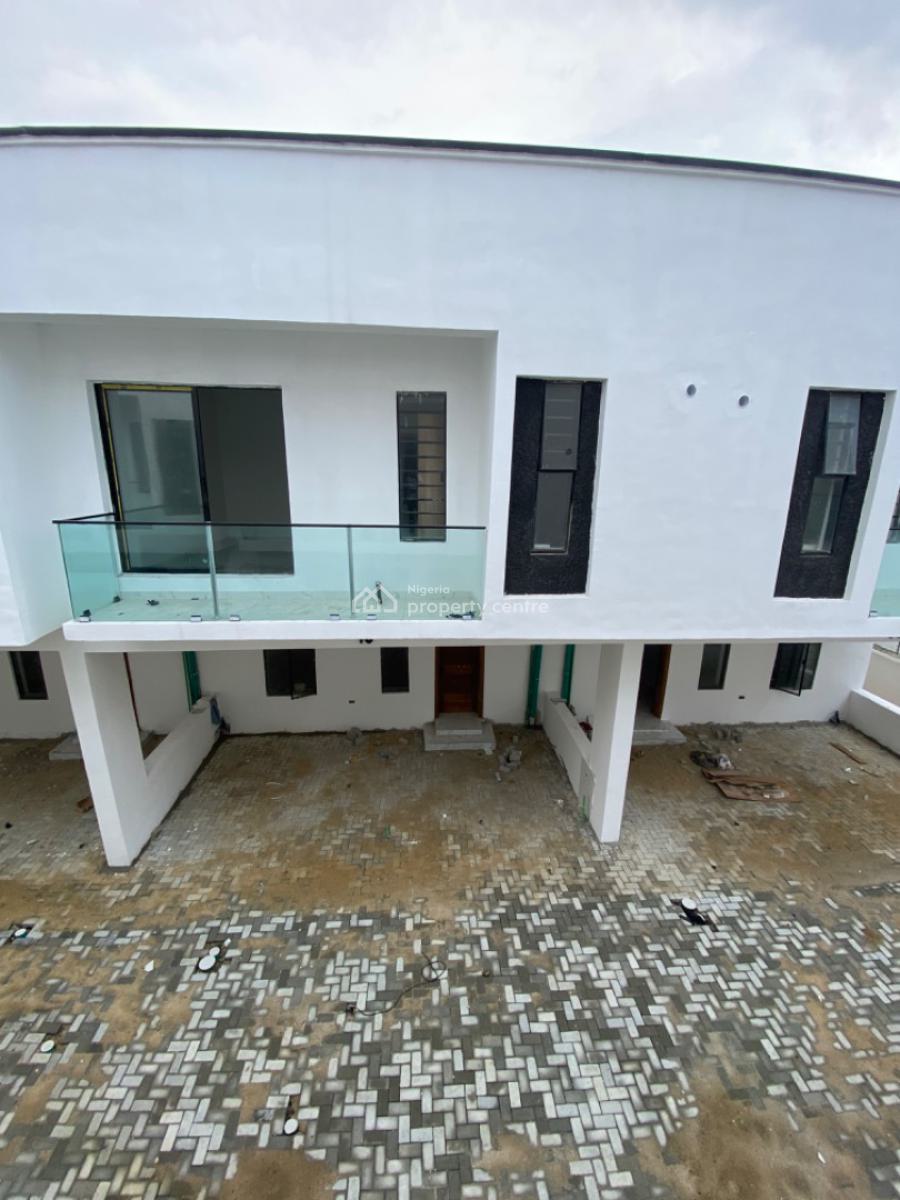 Bran New Contemporary 4 Bedrooms Terraced Duplex, Serviced Estate, Orchid Road, Lekki Phase 2, Lekki, Lagos, Terraced Duplex for Sale