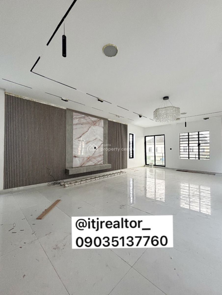 Stunning 5 Bedroom Detached Duplex with Swimming Pool and Bq, Chevron, Lekki, Lagos, Detached Duplex for Sale