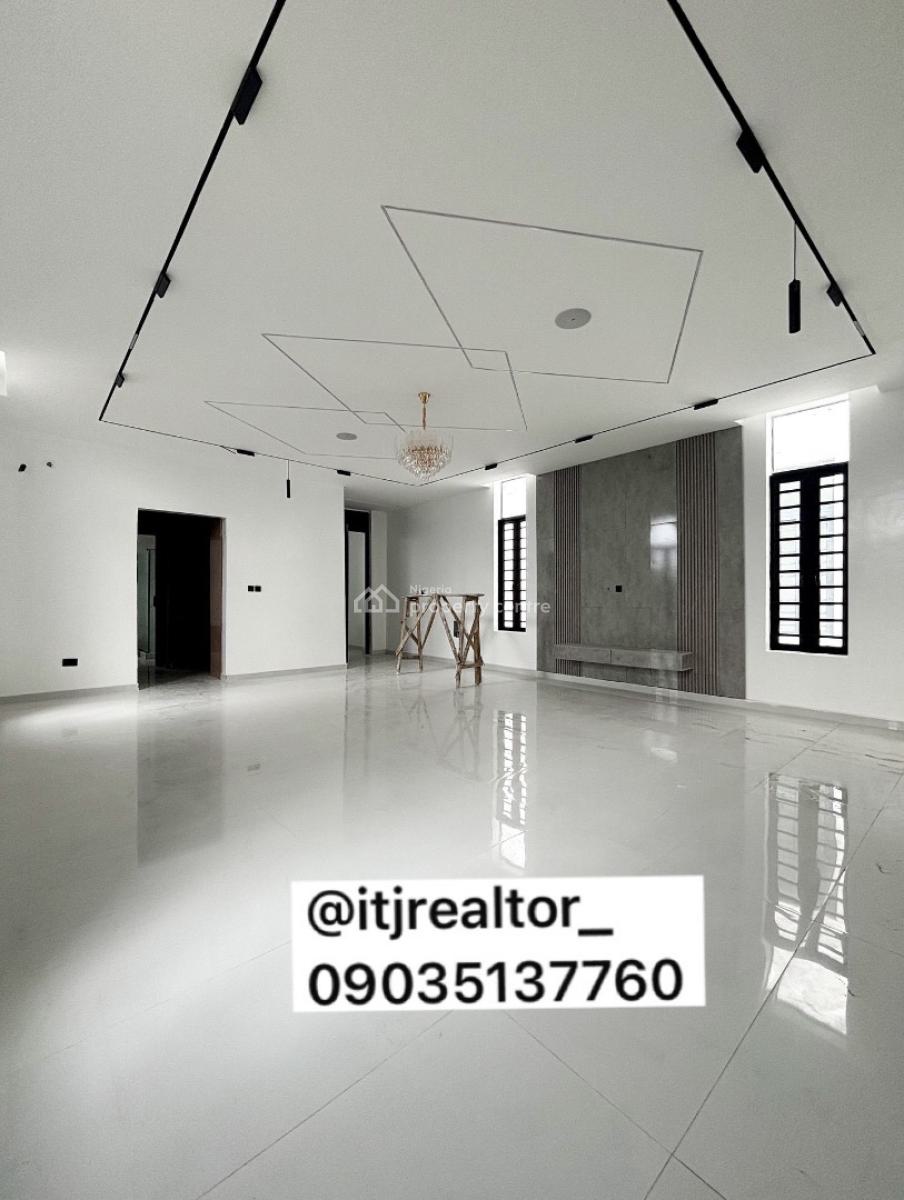Stunning 5 Bedroom Detached Duplex with Swimming Pool and Bq, Chevron, Lekki, Lagos, Detached Duplex for Sale