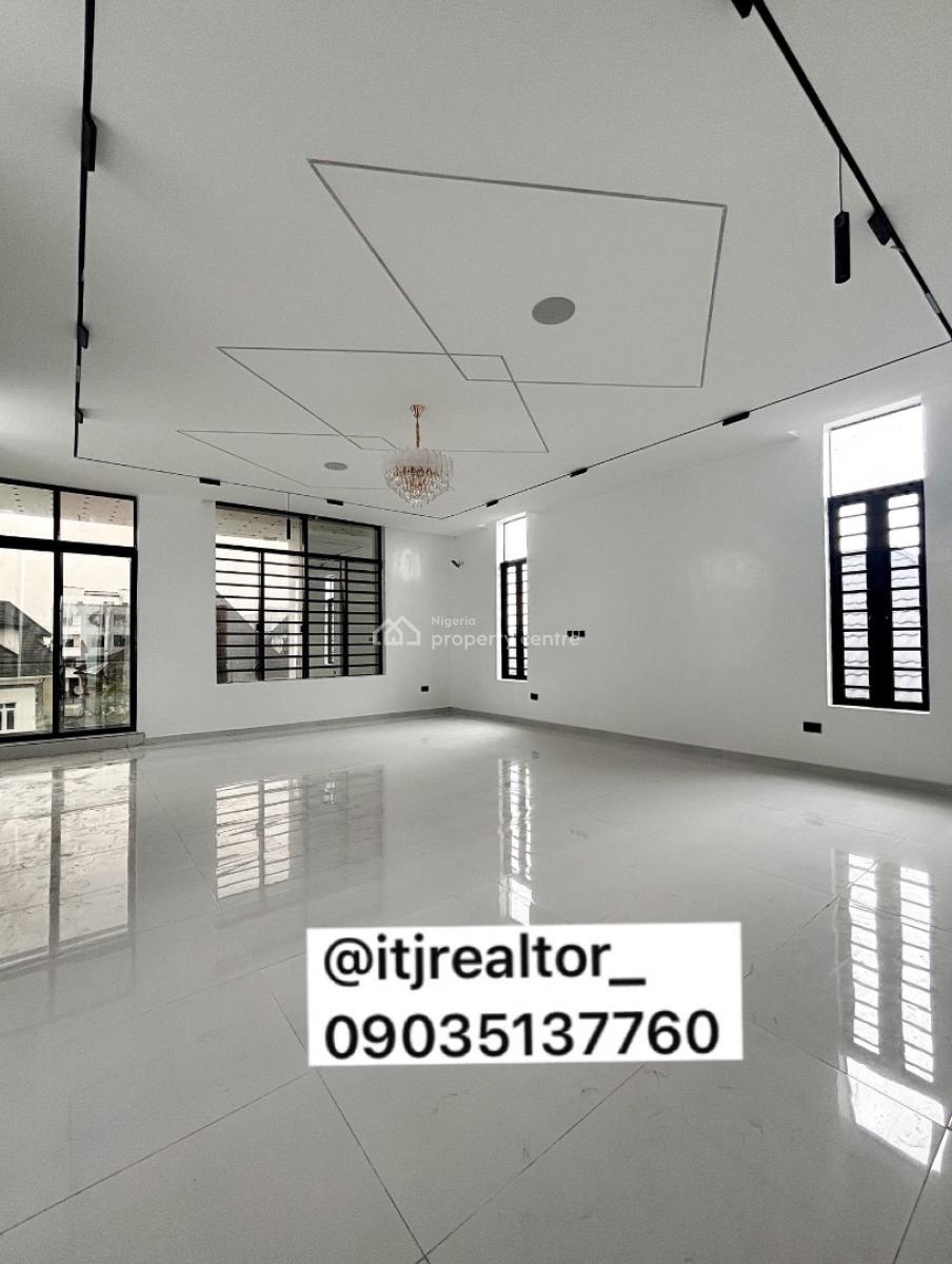 Stunning 5 Bedroom Detached Duplex with Swimming Pool and Bq, Chevron, Lekki, Lagos, Detached Duplex for Sale