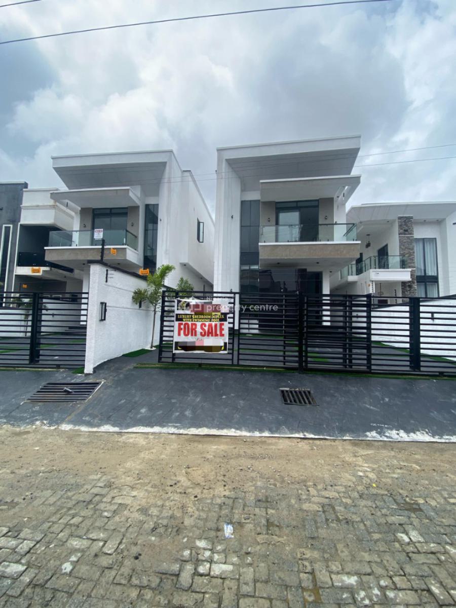 Ultimate Luxury Living!  5-bedroom Fully Detached Duplex with Pool, Ajah, Ajah, Lagos, Detached Duplex for Sale