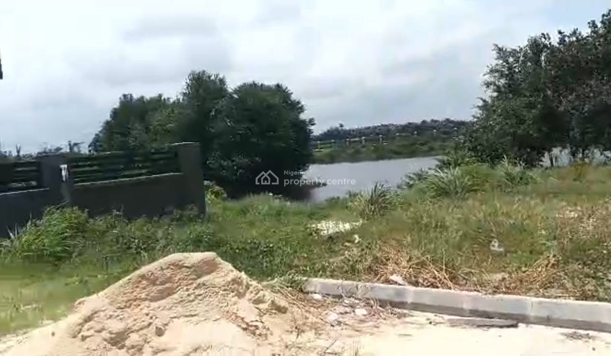 a Distress Waterfront 600 Square Meters, Lakowe Lake Golf Estate, Lakowe, Ibeju Lekki, Lagos, Residential Land for Sale