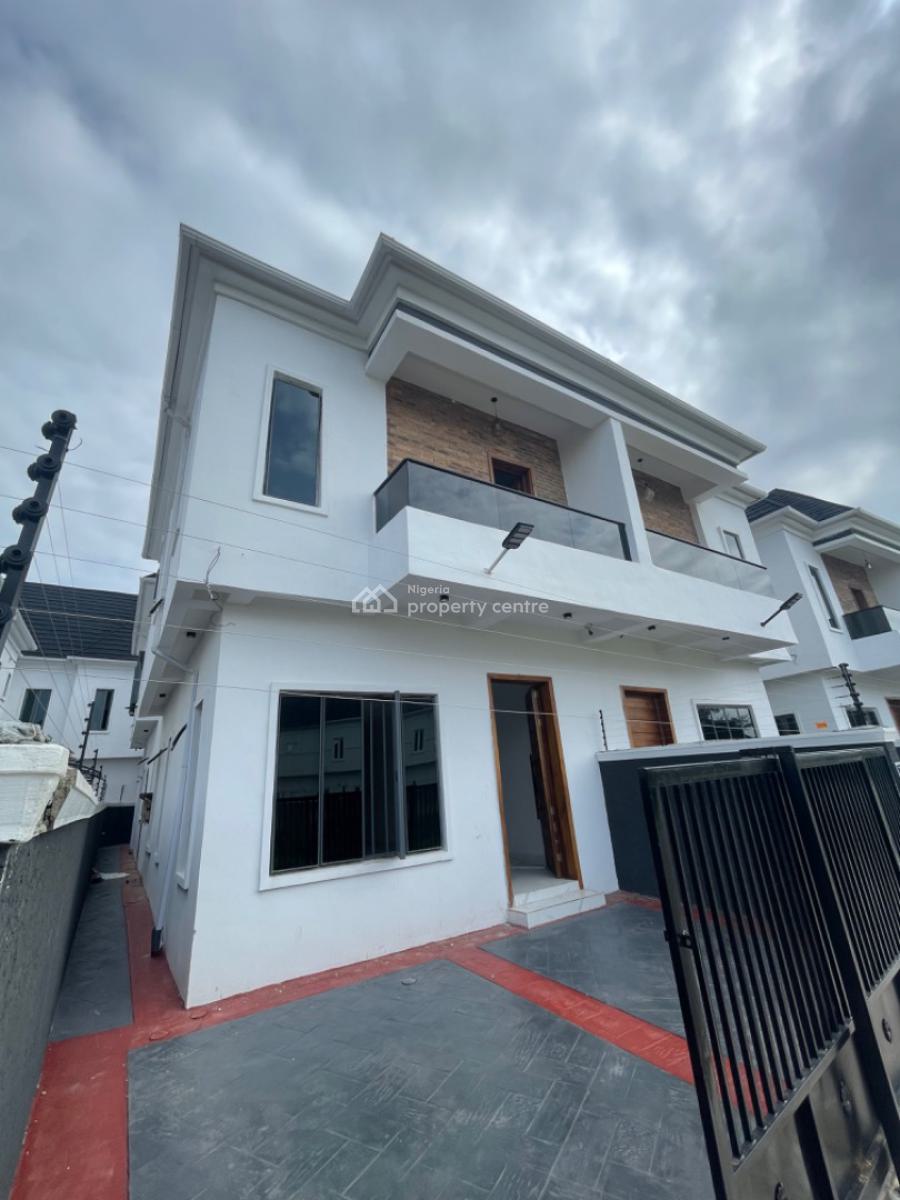 Spacious & Stunning 4-bedroom Semi-duplex with Bq Perfect Family Home, Ikota, Lekki, Lagos, Semi-detached Duplex for Sale