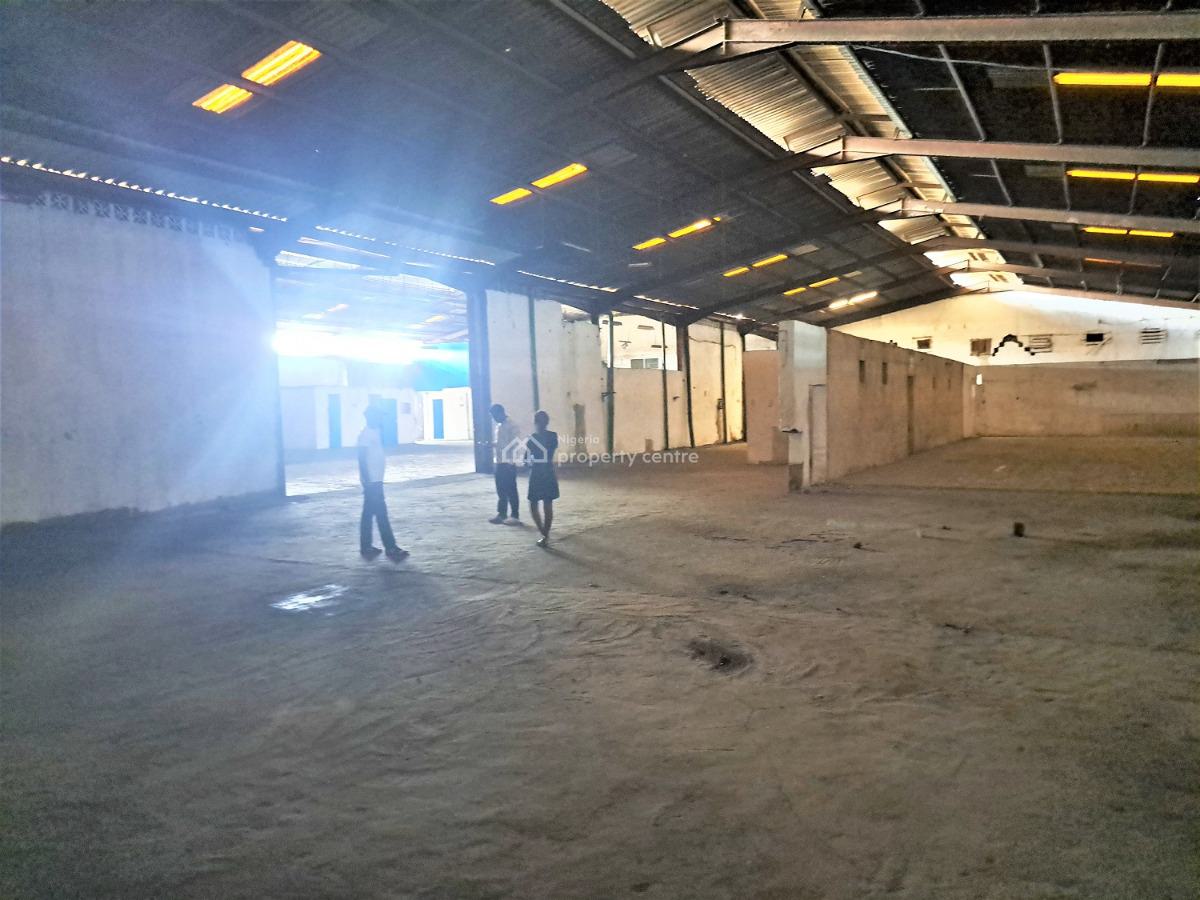 Warehouse Capacity of 2020sqm. Sqm, Industrial Area, Oregun, Ikeja, Lagos, Warehouse for Rent