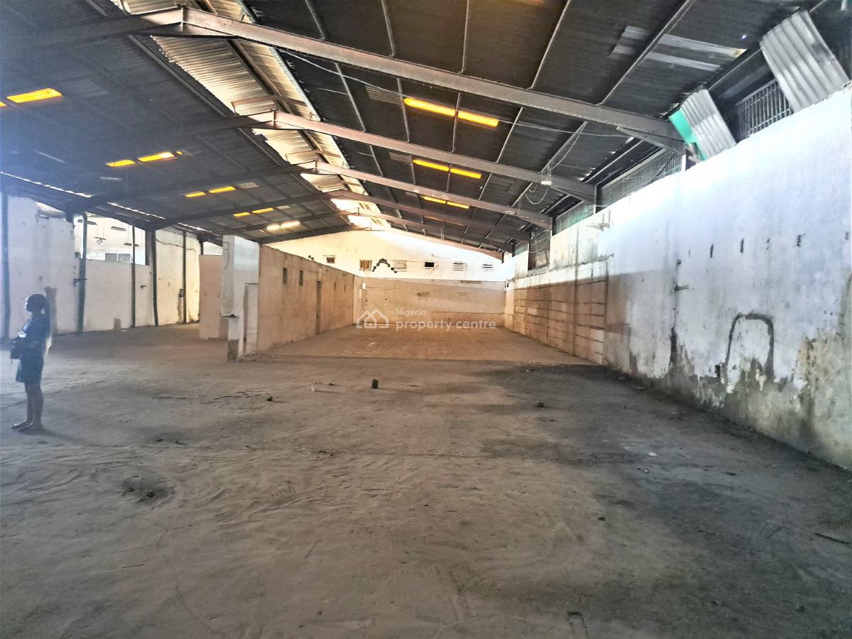 Warehouse Capacity of 2020sqm. Sqm, Industrial Area, Oregun, Ikeja, Lagos, Warehouse for Rent