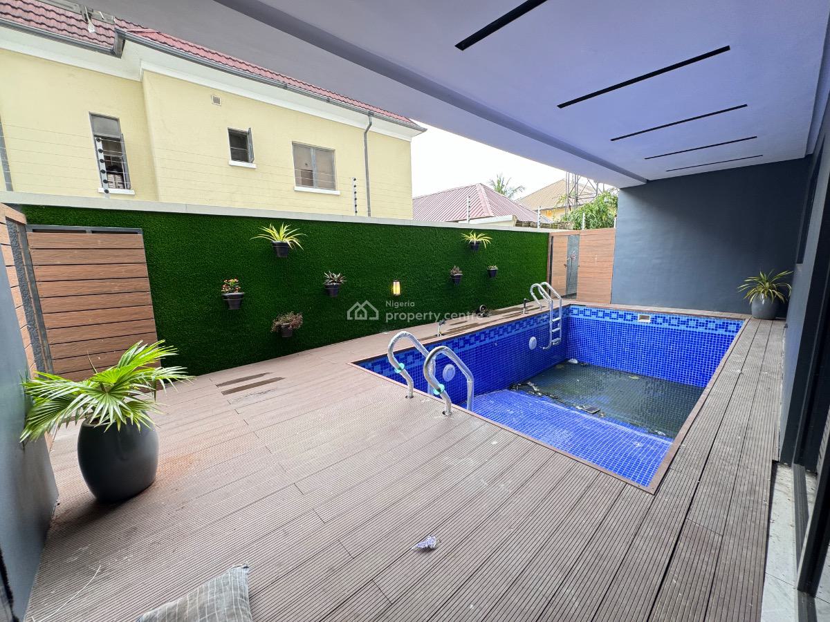 6 Bedroom Detached Duplex with 2 Room Bq, Elevator, Gym, Pool & Cinema, Lekki Phase 1, Lekki, Lagos, Detached Duplex for Sale