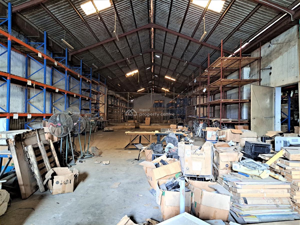 Warehouse Capacity of 950sqm, Ikeja Industrial Area, Ikeja, Lagos, Warehouse for Rent
