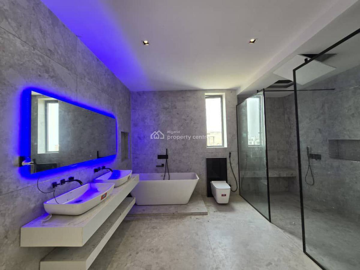 Premium 5-bedrooms Detached Duplex with Cinema, Pool & Bqs, Northern Foreshore, Chevron, Lekki, Lagos, Detached Duplex for Sale