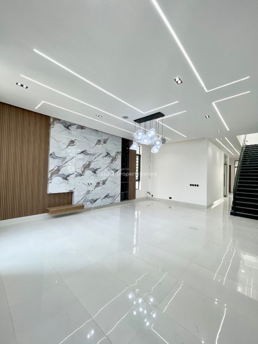 Luxurious Perched 5 Bed Smart Home with Swimming Pool and Bq, Ajah, Lagos, House for Sale