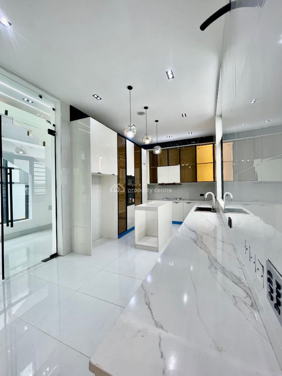 Luxurious Perched 5 Bed Smart Home with Swimming Pool and Bq, Ajah, Lagos, House for Sale