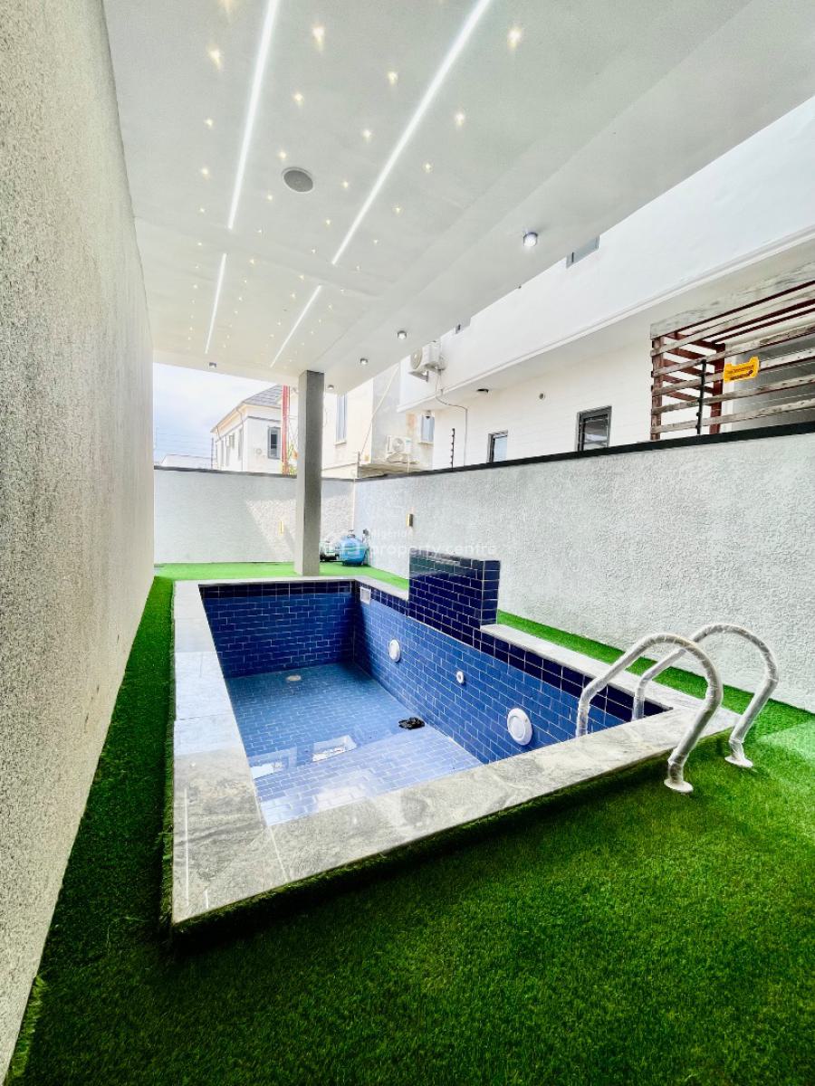 Luxurious Perched 5 Bed Smart Home with Swimming Pool and Bq, Ajah, Lagos, House for Sale