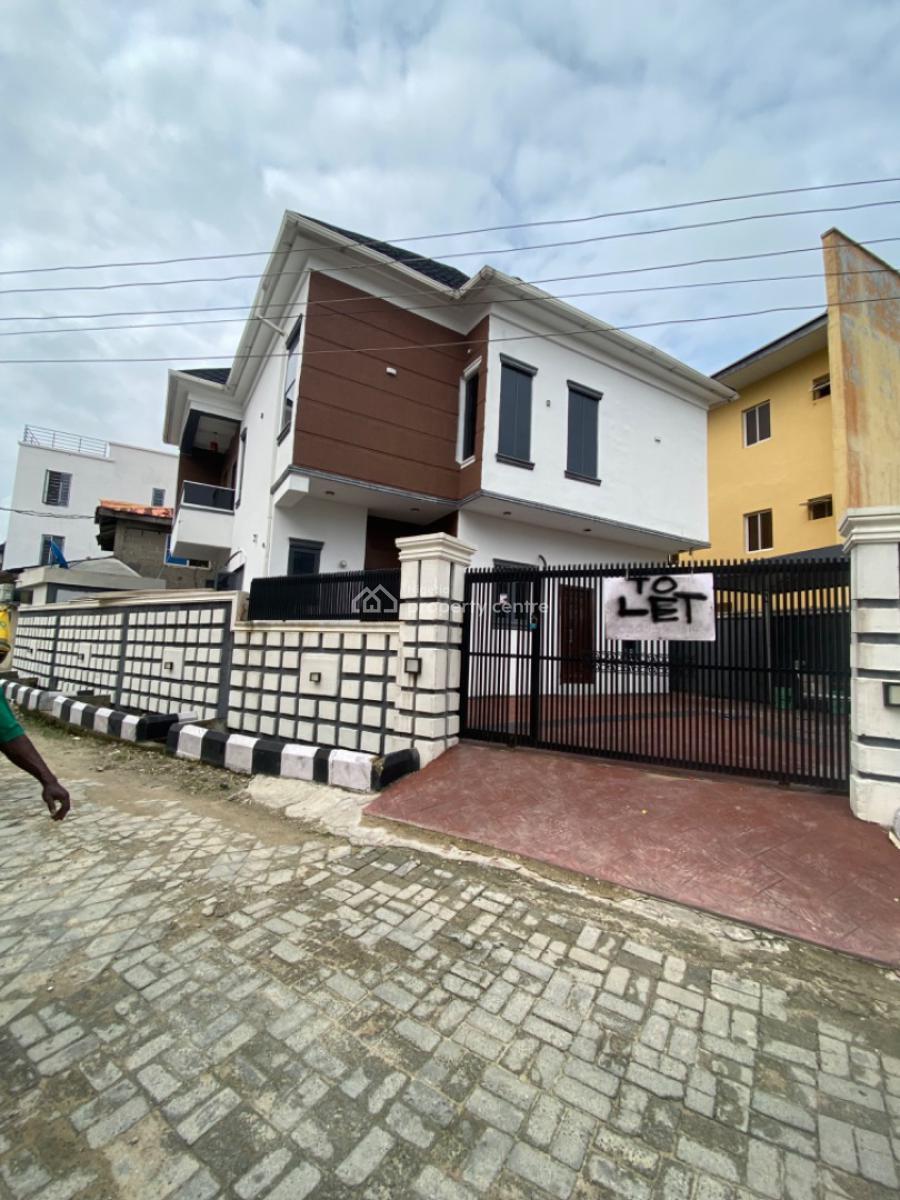 Furnished 4 Bedrooms Fully Detached Duplex with Bq, Orchid Road Lekkk, Lekki Phase 2, Lekki, Lagos, Detached Duplex for Rent
