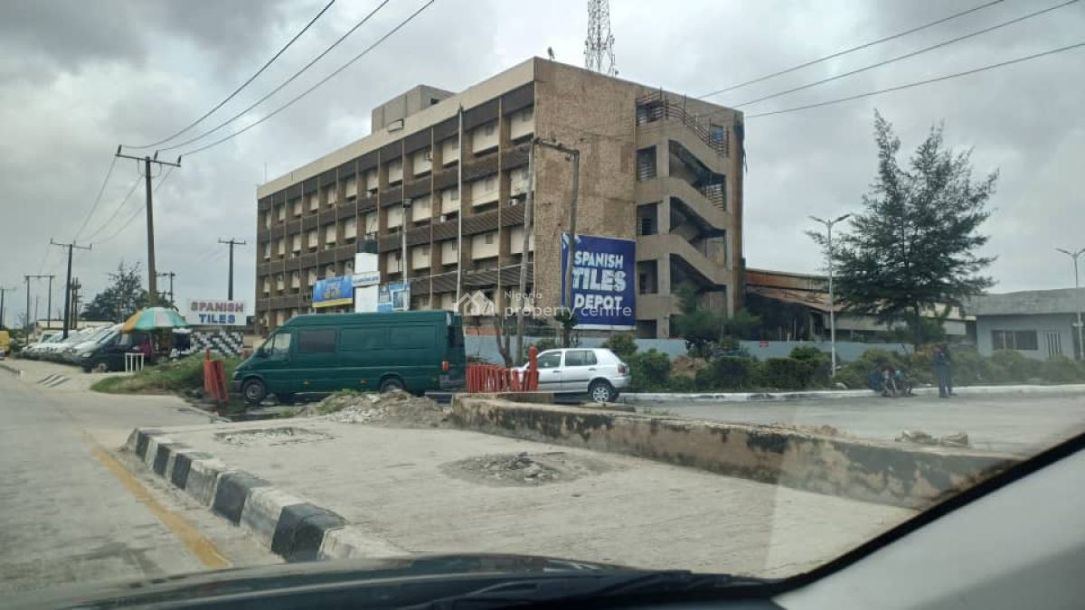 2 Bay Warehouse with a Four Storey Building on 8600sqm, Oshodi, Lagos, Mixed-use Land for Sale