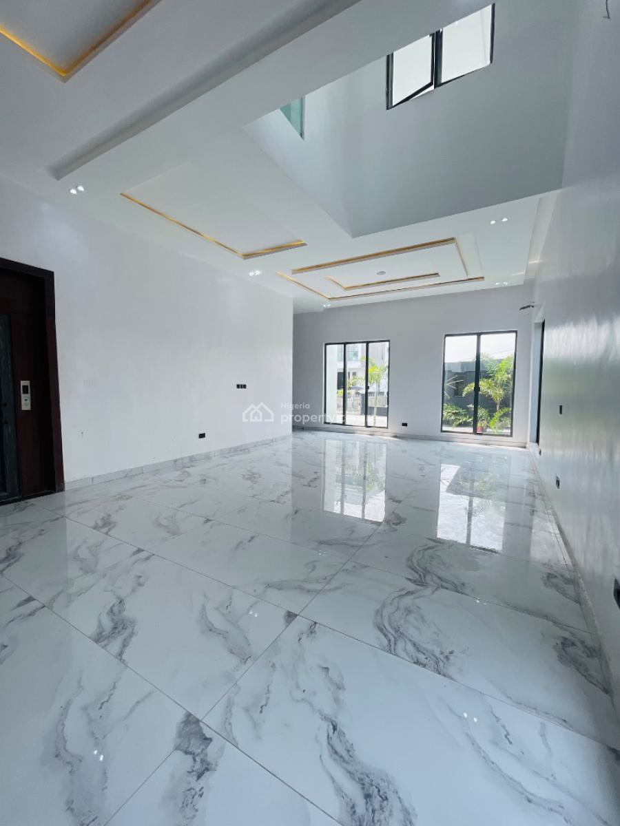 Marvelously Carved Luxury 5 Bed Detached Duplex with Home Elevator, Osapa, Lekki, Lagos, Detached Duplex for Sale