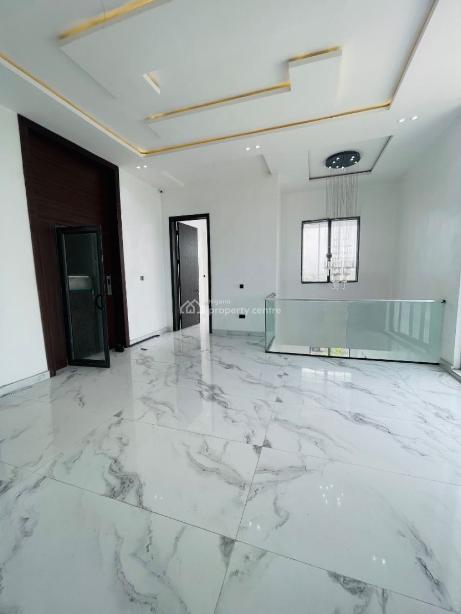 Marvelously Carved Luxury 5 Bed Detached Duplex with Home Elevator, Osapa, Lekki, Lagos, Detached Duplex for Sale