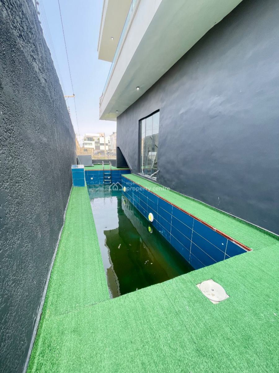 Marvelously Carved Luxury 5 Bed Detached Duplex with Home Elevator, Osapa, Lekki, Lagos, Detached Duplex for Sale