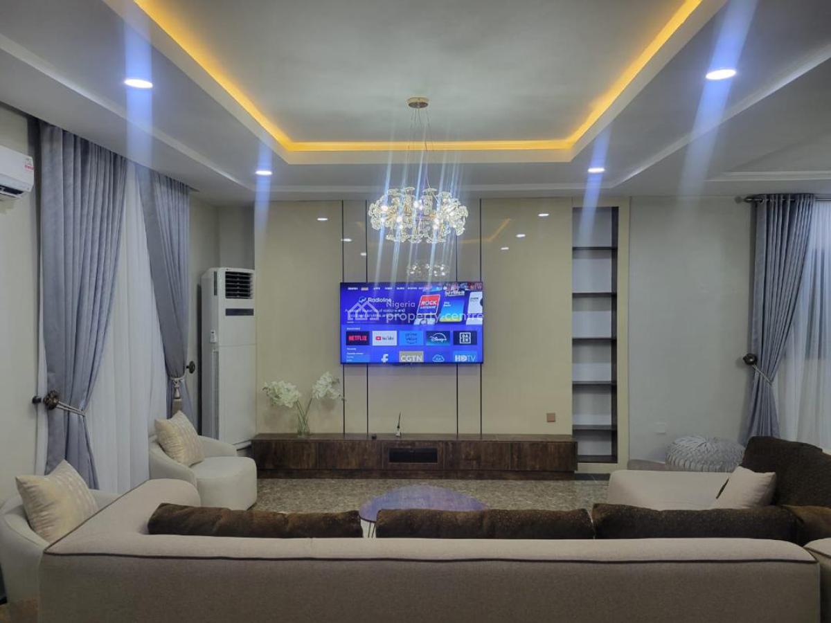 Beautifully Designed 4 Bedrooms Fully Furnished Terrace Duplex, Guzape Hills, Guzape District, Abuja, Terraced Duplex for Rent
