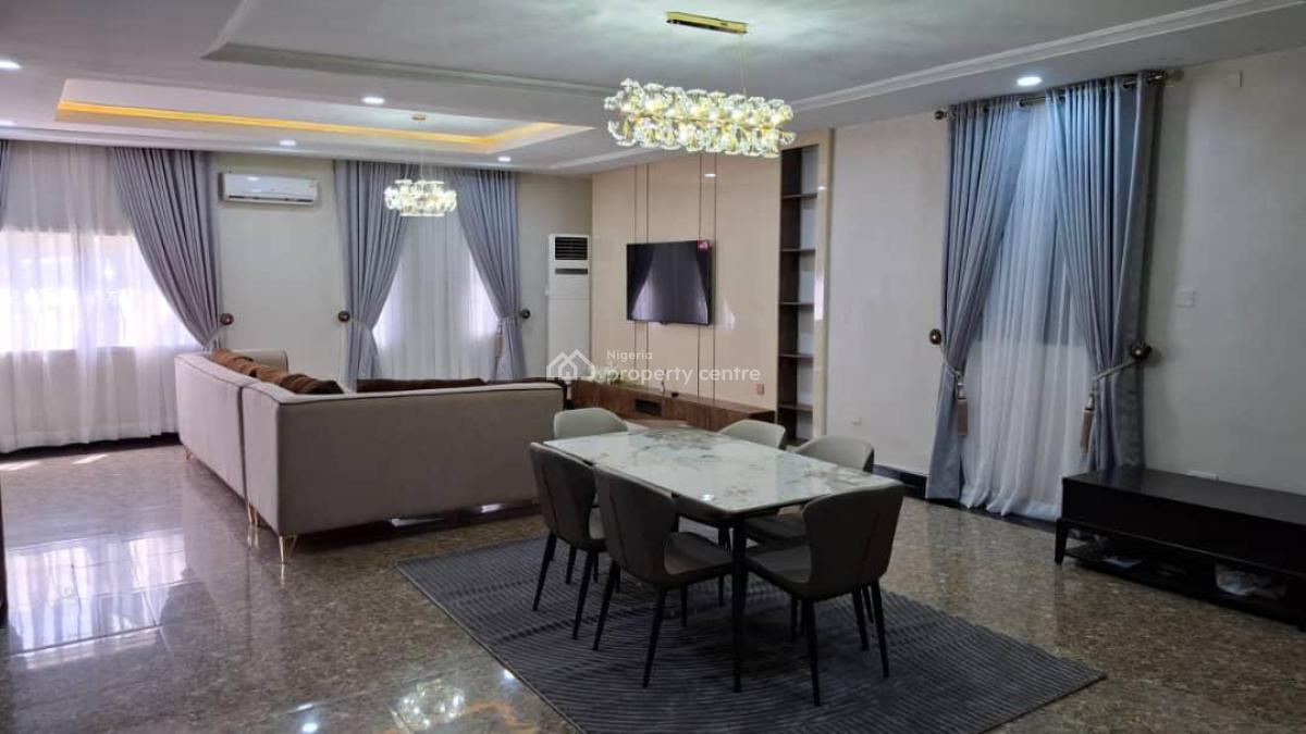 Beautifully Designed 4 Bedrooms Fully Furnished Terrace Duplex, Guzape Hills, Guzape District, Abuja, Terraced Duplex for Rent