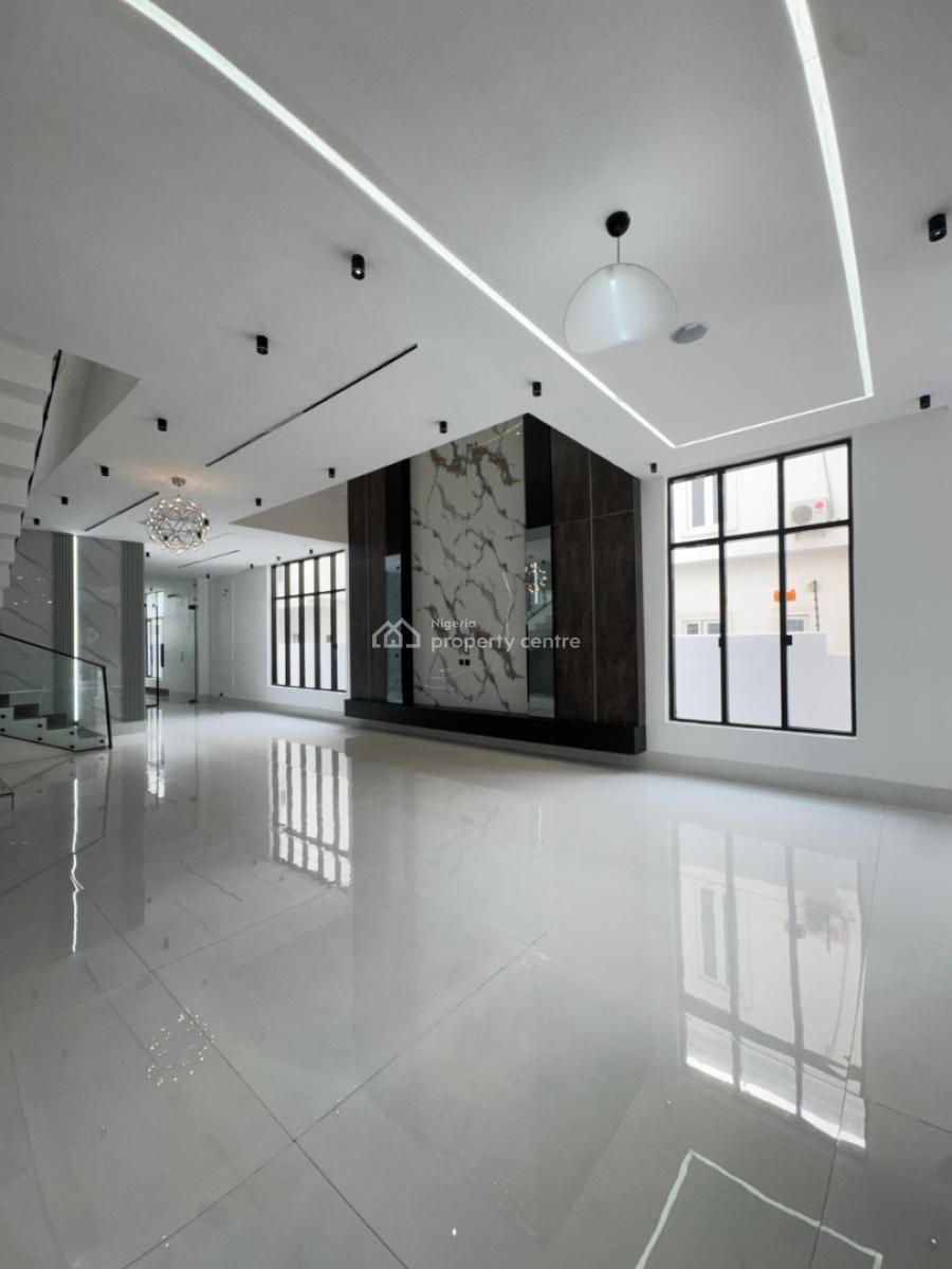 Unique 5 Bedroom Detached Duplex with Bq, Chevron Toll Gate, Lekki, Lagos, Detached Duplex for Sale