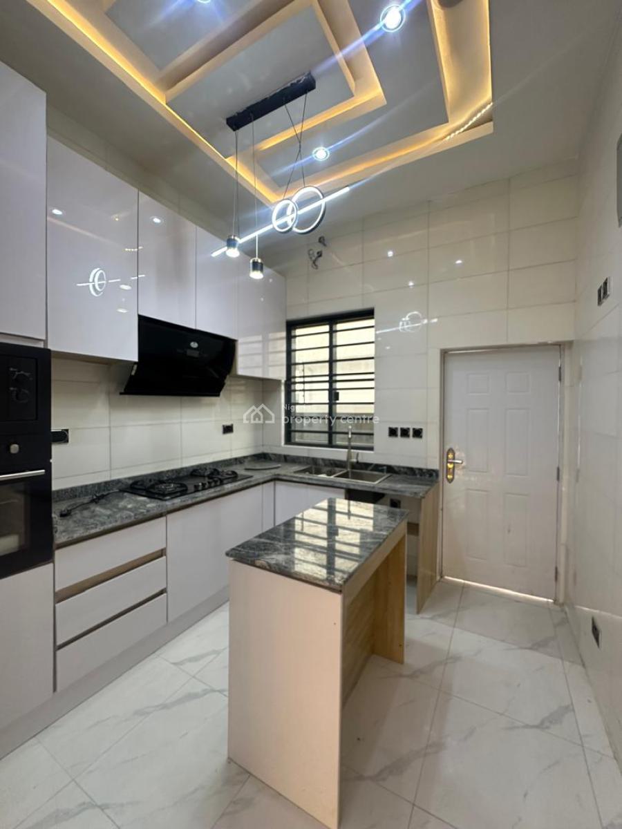 Solid Marble Designed 4 Bed Semi Detached Duplex + Bq, Ikota, Lekki, Lagos, Semi-detached Duplex for Sale