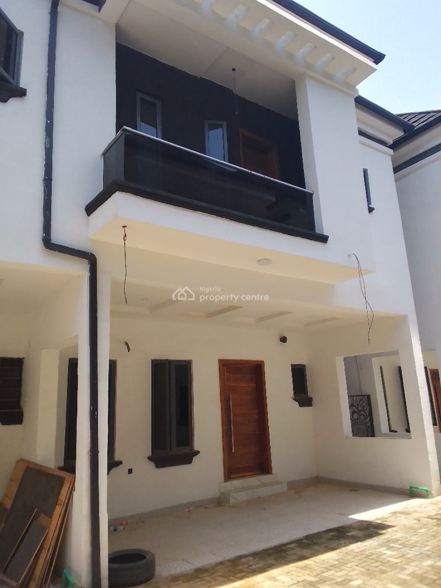 Very Lovely 4 Bedroom Duplex, West End Estate, Well Secured, Access Control Estate, Ikota, Lekki, Lagos, Terraced Duplex for Rent