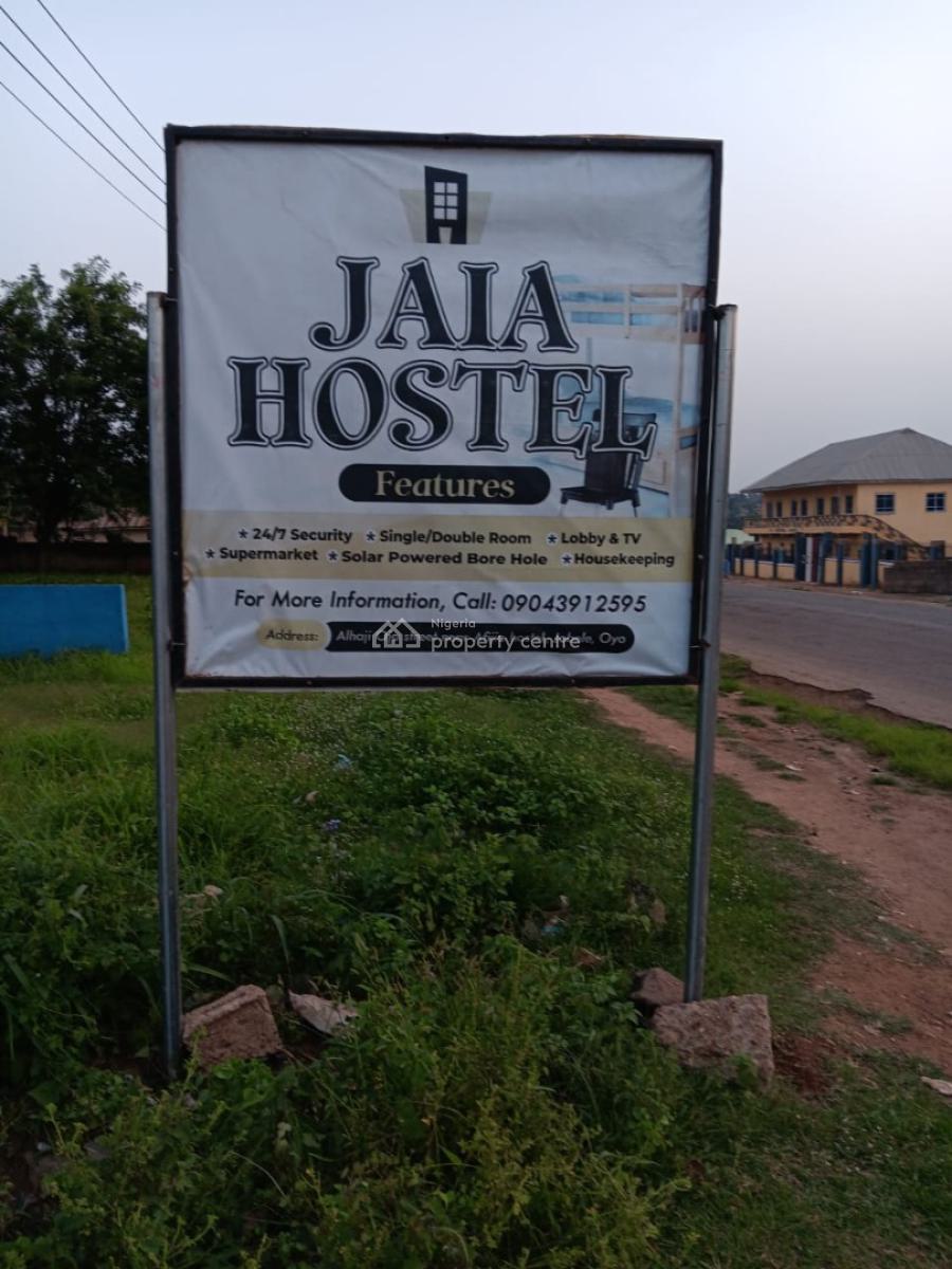 48 Bedrooms Hostel_ Mixure of Self Contained and Non Self Contained, Jaiaa Hostel#4 Alhaji Ojo Street, Jobele, Afijio, Oyo, Self Contain (single Rooms) for Rent