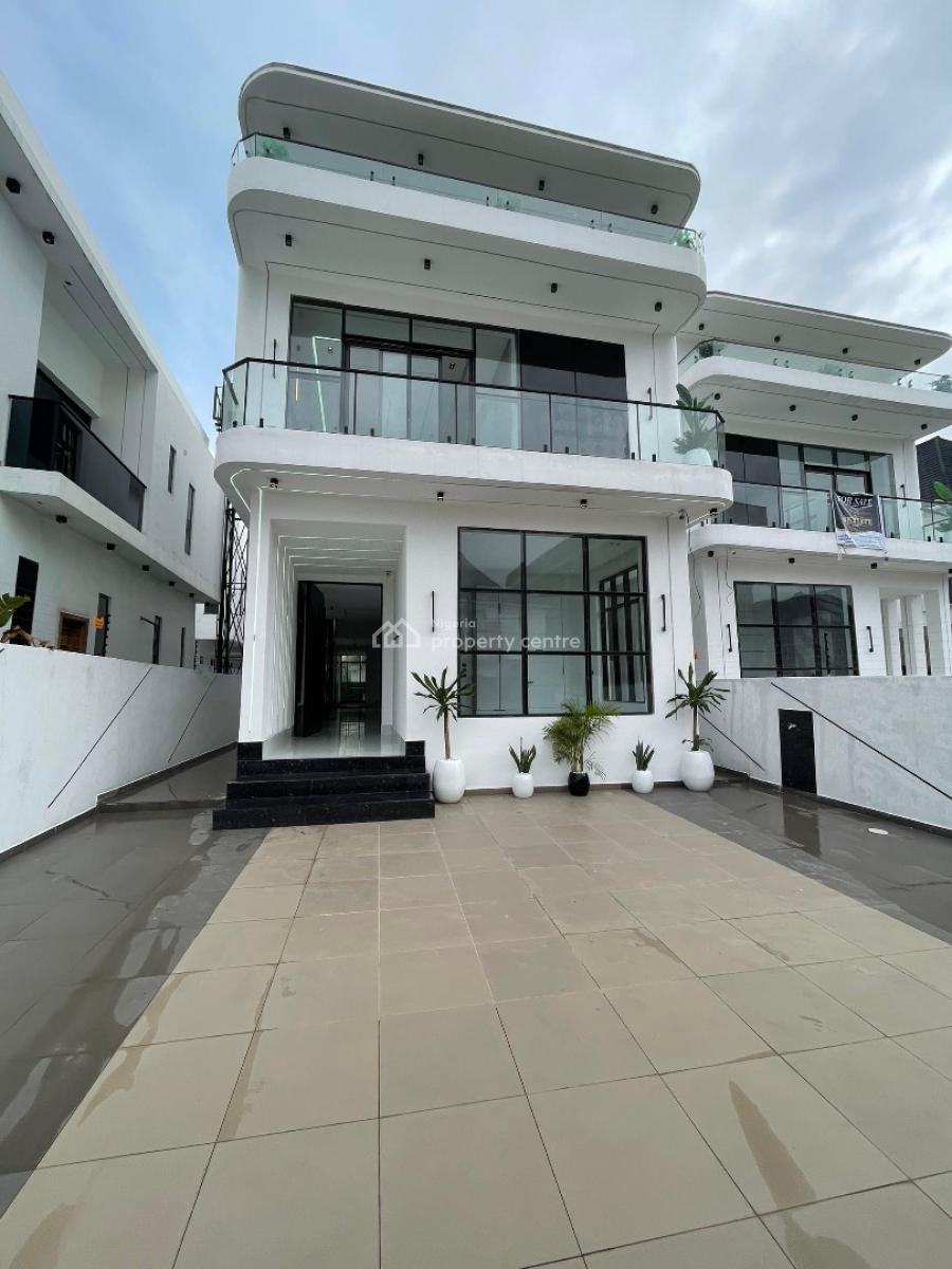 5bedroom Fully Detached Duplex with a Bq, Oral Estate, Lekki, Lagos, Detached Duplex for Sale