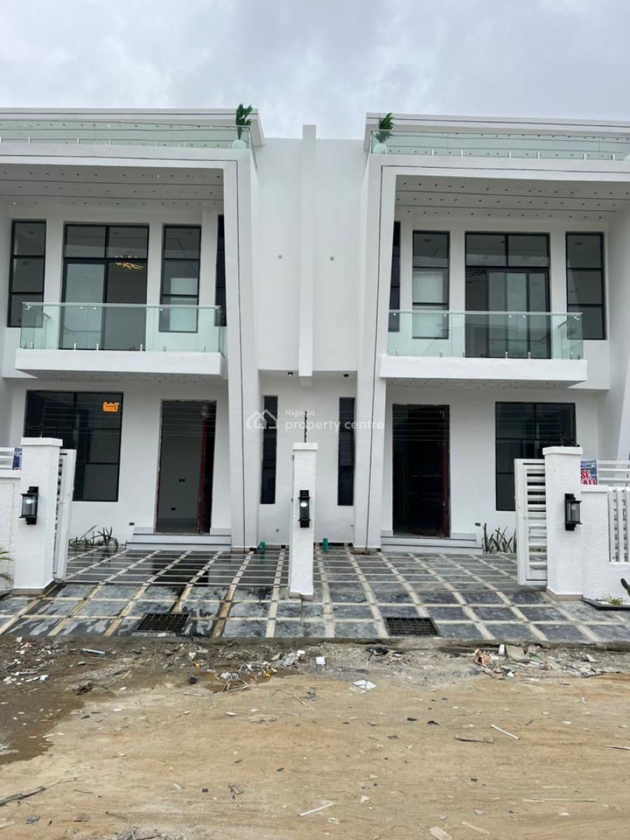 Brand New Luxury 4 Bed Semi Detached Duplex with Bq, Ologolo, Lekki, Lagos, Semi-detached Duplex for Sale