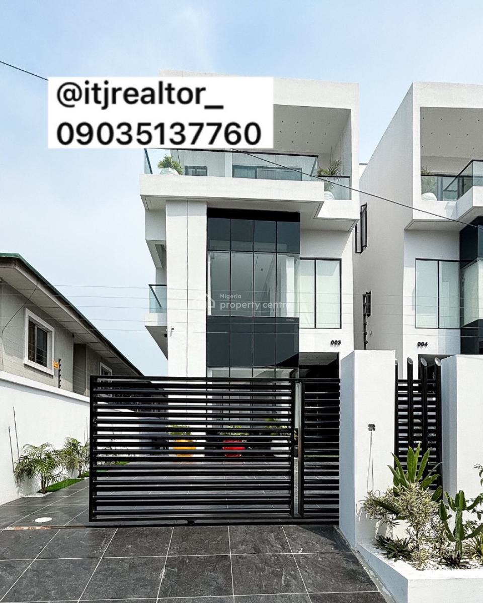 Stunning 5 Bedroom Detached Duplex with Bq, Idado, Idado, Lekki, Lagos, Detached Duplex for Sale