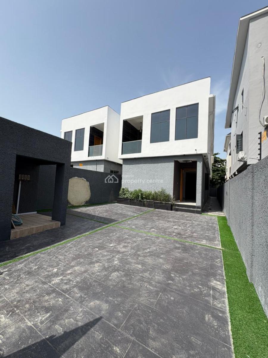 Spacious Newly Built 5 Bedroom Fully Detached Duplex, Lekki, Lagos, Detached Duplex for Sale