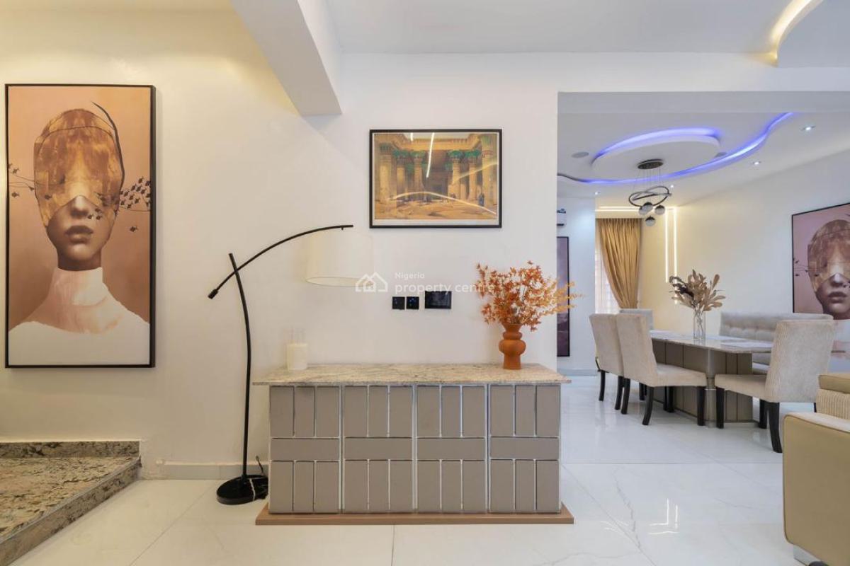 Luxurious 4 Bedroom Terrace, Victoria Island (vi), Lagos, House Short Let