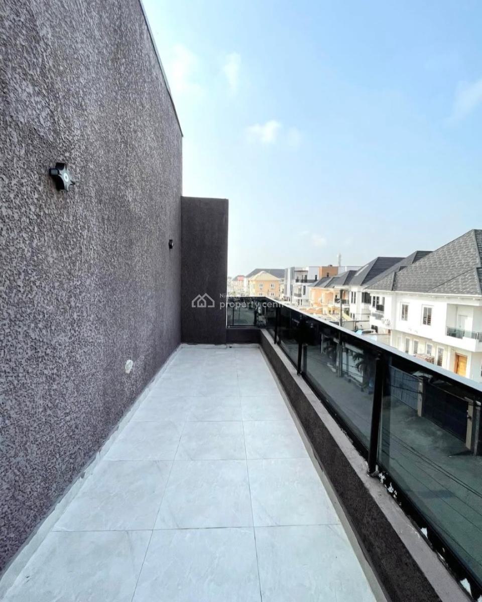 4bedroom Semi Detached with a Open Roof Terrace, Osapa, Lekki, Lagos, Semi-detached Duplex for Sale