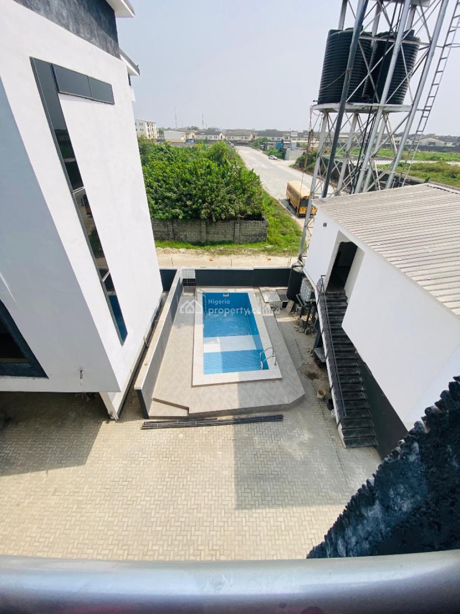 4 Bedroom Semi Detached Duplex with Bq & Pool, Ajah, Lagos, Semi-detached Duplex for Sale
