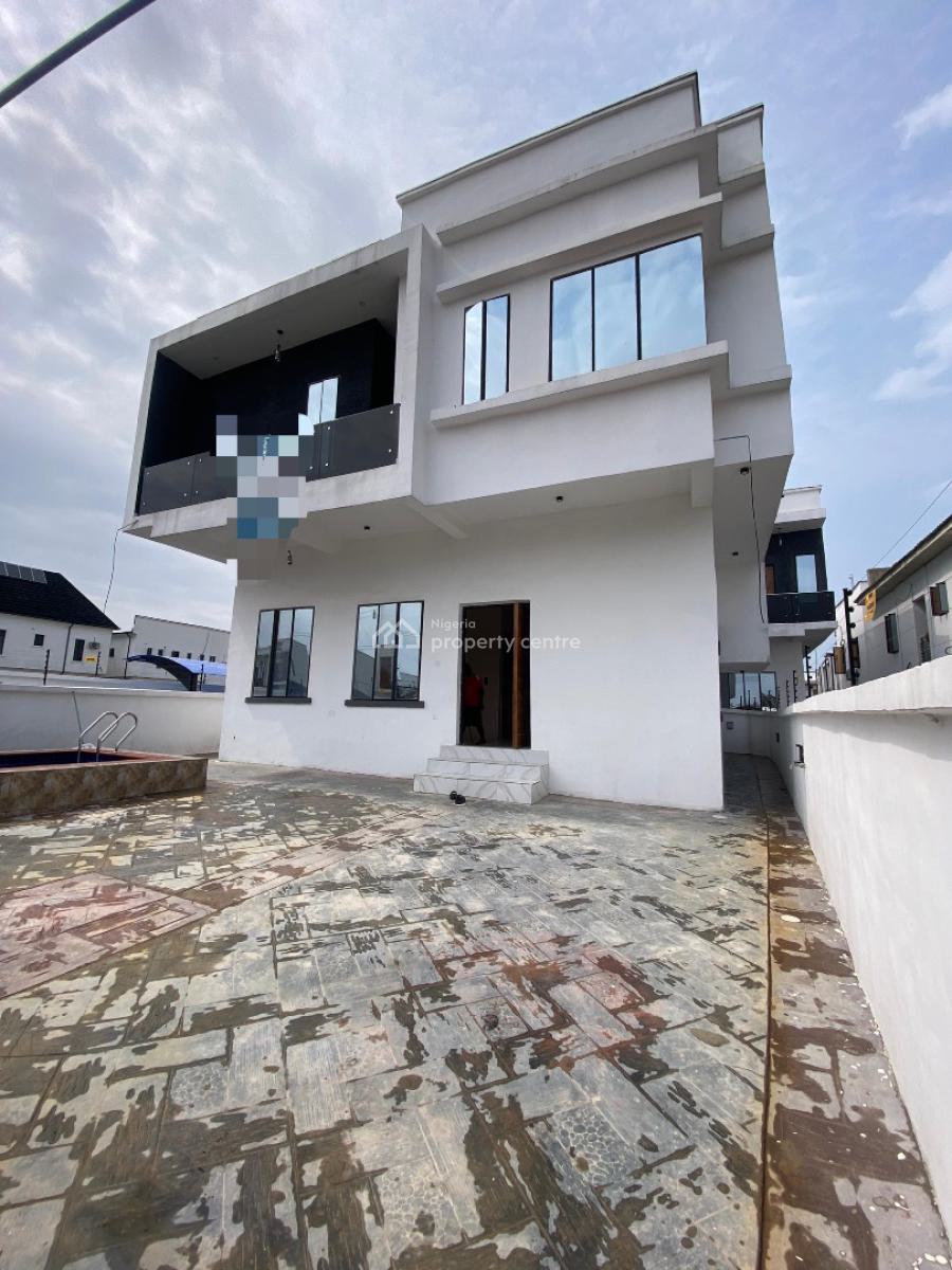 5 Bedroom Fully Detached Duplex with Bq & Pool, Ajah, Ajah, Lagos, Detached Duplex for Sale