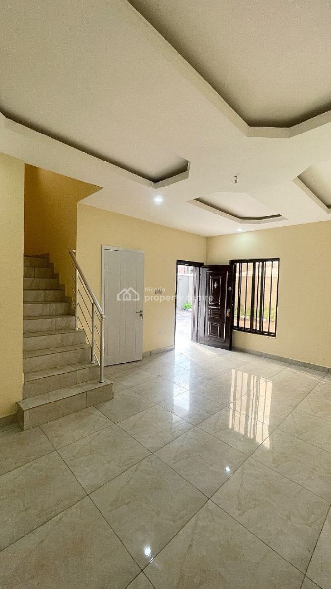 Fully Detached Luxurious Styled 4bdr  Duplex  with Massive Space + Bq, Chevron Accessible Estate, Agungi, Lekki, Lagos, Detached Duplex for Sale