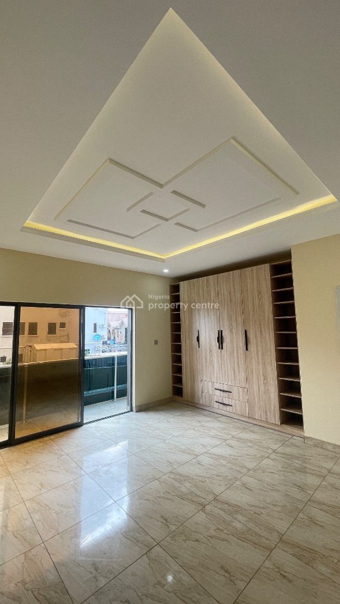Fully Detached Luxurious Styled 4bdr  Duplex  with Massive Space + Bq, Chevron Accessible Estate, Agungi, Lekki, Lagos, Detached Duplex for Sale