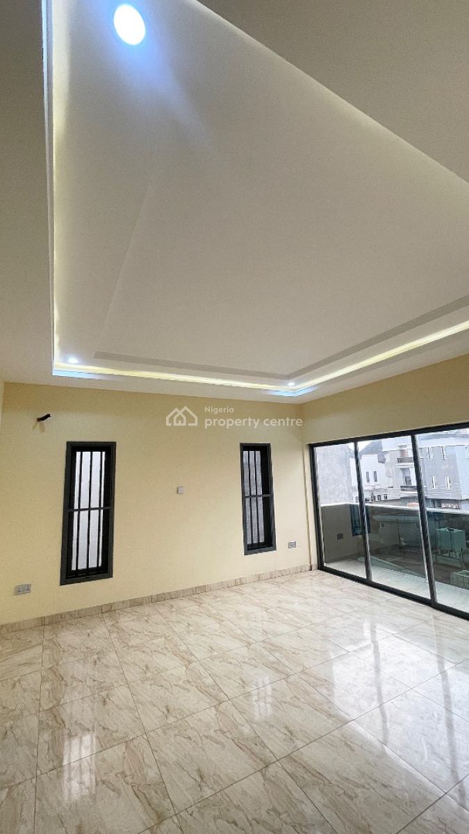 Fully Detached Luxurious Styled 4bdr  Duplex  with Massive Space + Bq, Chevron Accessible Estate, Agungi, Lekki, Lagos, Detached Duplex for Sale